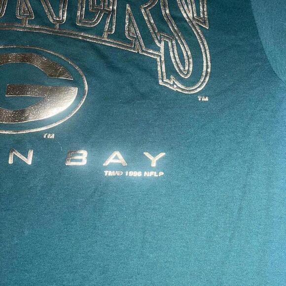 Vintage 7 seven logo 1997 Green Bay Packers Men’s Large Vintage T-Shirt - Picture 3 of 6